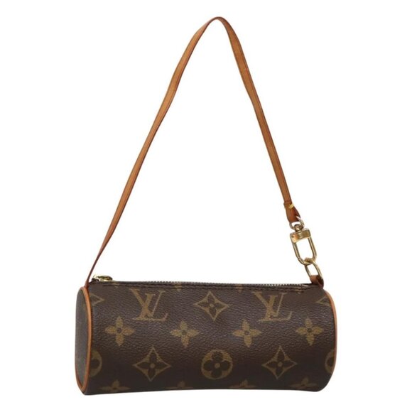 LOUIS VUITTON Monogram Papillon Pouch LV Auth - Picture 3 of 14